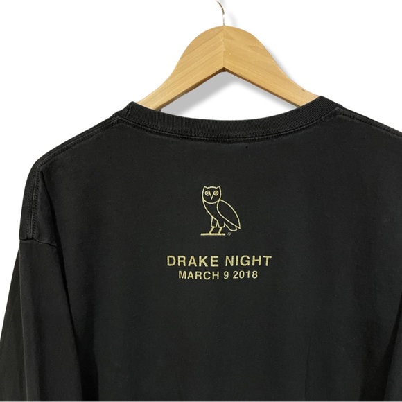 OVO Toronto Raptors Drake Night LongSleeve Shirt - Picture 3 of 4